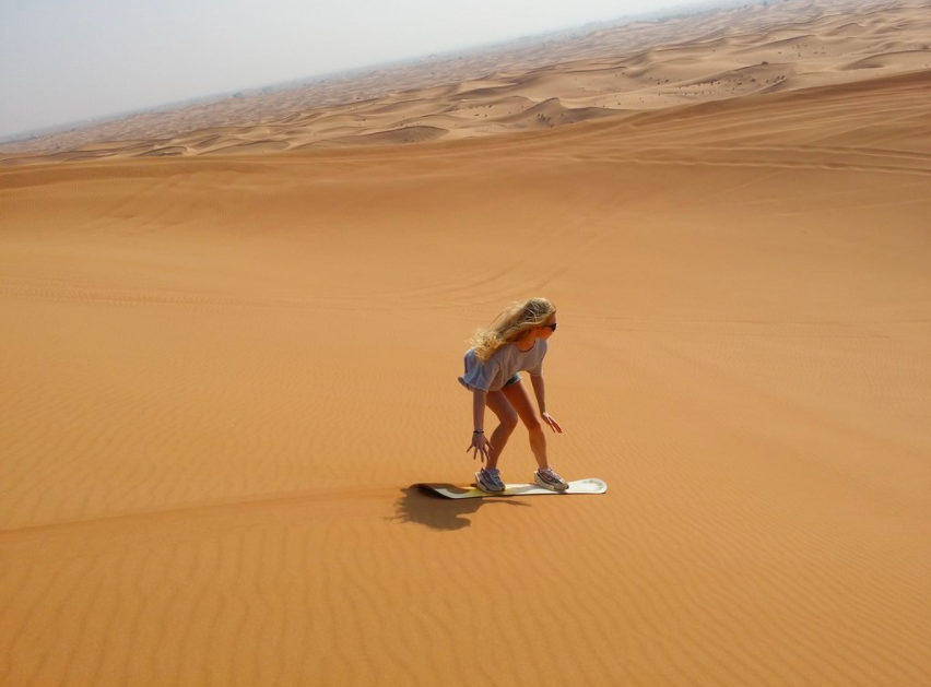 Book Sandboarding Tour Abu Dhabi