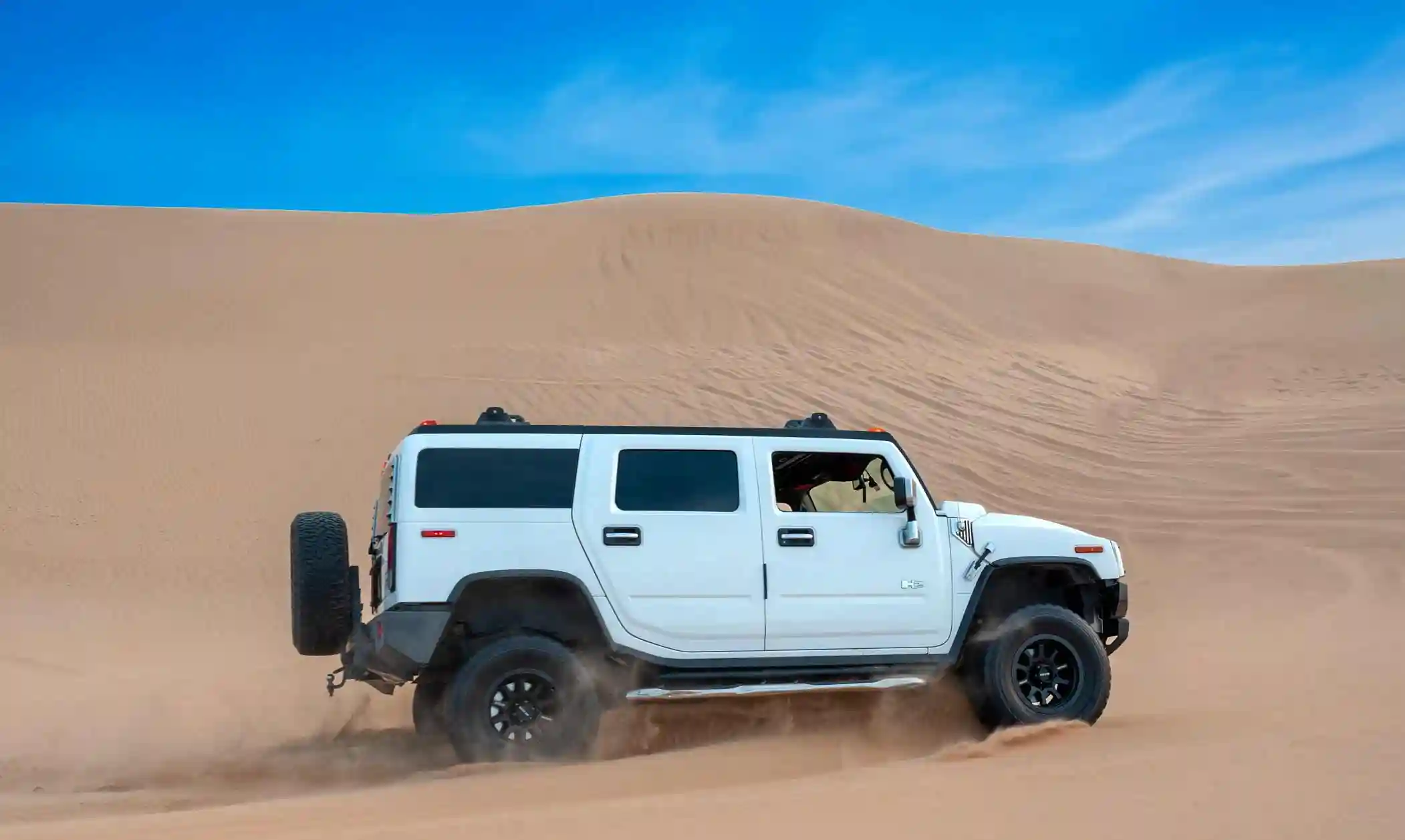 Abu Dhabi Evening Hummer Desert Safari 