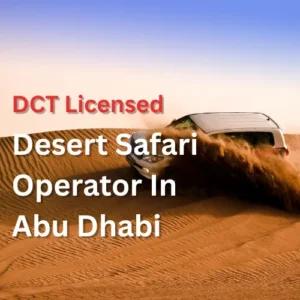 xtreme tourism sightseeing llc is a DCT licensed desert safari operator in Abu dhabi