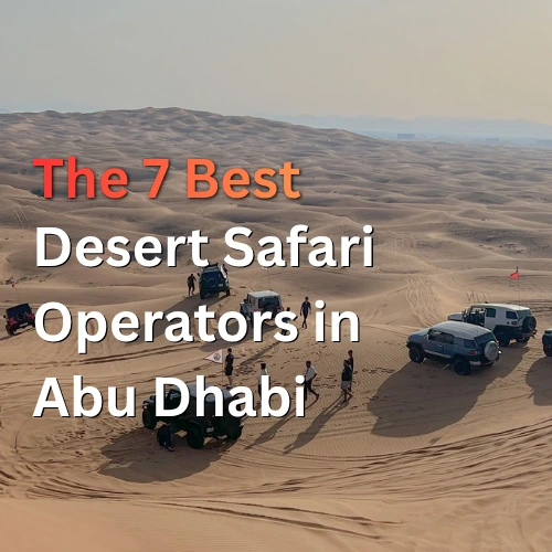 Find out the complete list of top desert safari operators in Abu Dhabi here