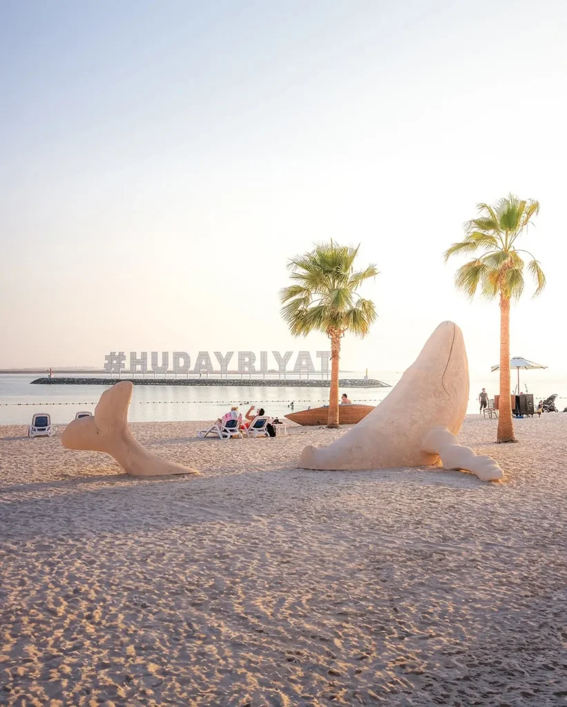 Marsana Beach at Hudayriyat Island Abu Dhabi